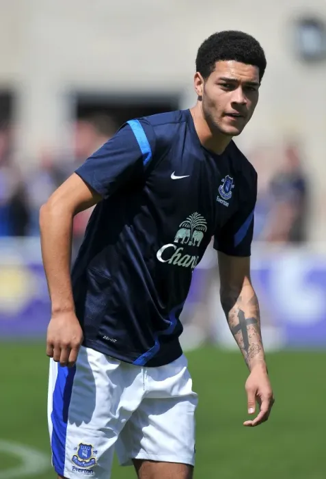 Framed Print : Anton Forrester's Star Performance: Everton's Pre-Season Triumph over Morecambe at Globe Arena Framed Print : Anton Forrester's Star Performance: Everton's Pre-Season Triumph over Morecambe at Globe Arena