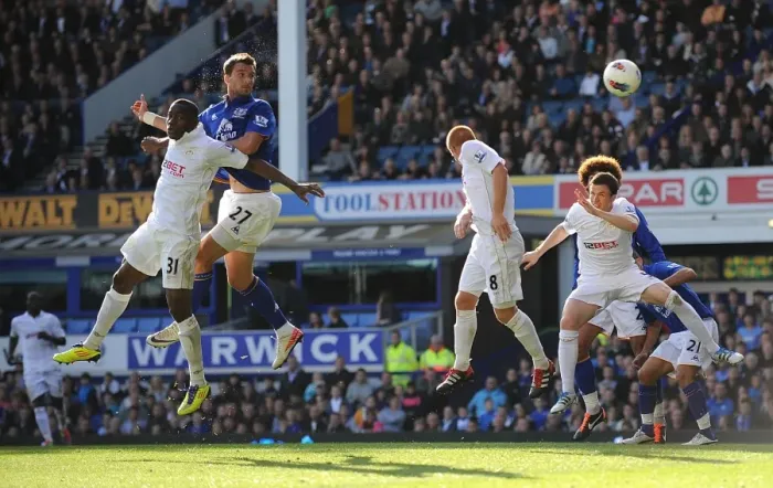 Framed Print : Apostolos Vellios Scores Everton's Second Goal vs. Wigan Athletic (September 17, 2011, Barclays Premier League) Framed Print : Apostolos Vellios Scores Everton's Second Goal vs. Wigan Athletic (September 17, 2011, Barclays Premier League)