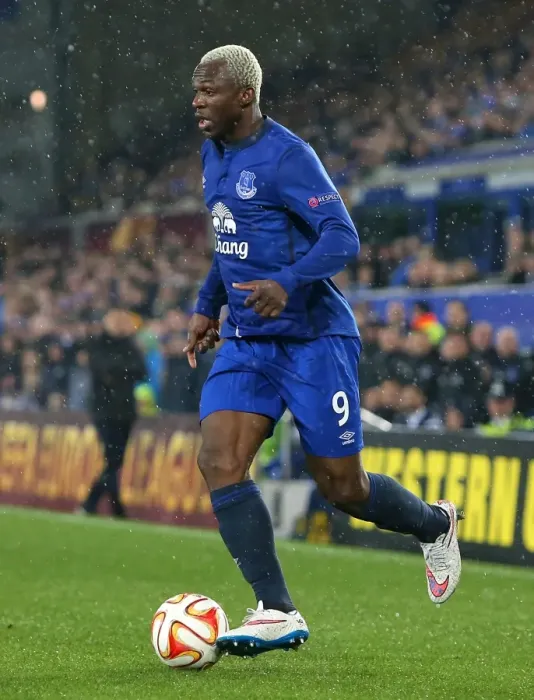 Framed Print : Arouna Kone Scores: Everton Takes the Lead Against Dynamo Kiev in Europa League Round of 16 First Leg at Goodison Park Framed Print : Arouna Kone Scores: Everton Takes the Lead Against Dynamo Kiev in Europa League Round of 16 First Leg at Goodison Park