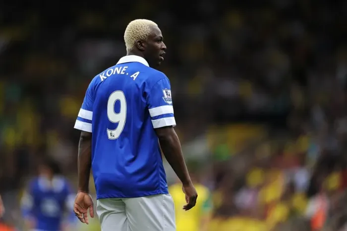Framed Print : Arouna Kone's Brace: Dramatic 2-2 Draw for Everton at Norwich City (Barclays Premier League, August 17, 2013) Framed Print : Arouna Kone's Brace: Dramatic 2-2 Draw for Everton at Norwich City (Barclays Premier League, August 17, 2013)