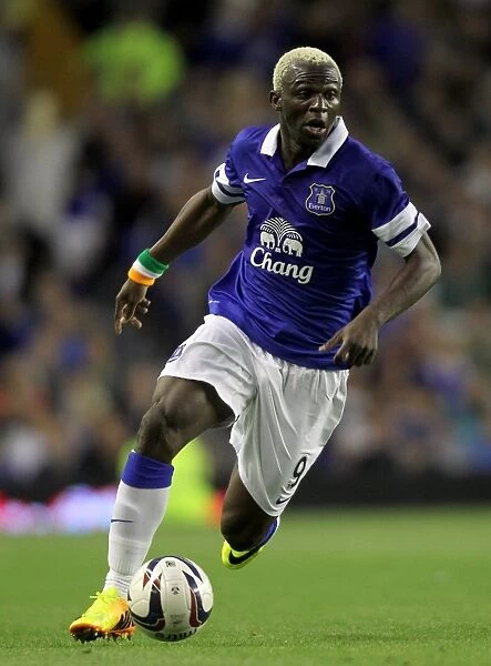 Arouna Kone's Goal Secures Everton's Capital One Cup Victory over Stevenage (28-08-2013)