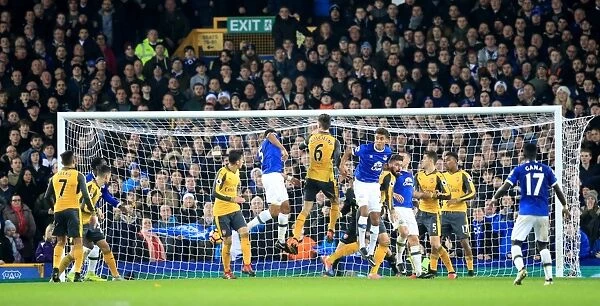 Ashley Williams Scores Everton's Second Goal: Everton vs Arsenal at Goodison Park, Premier League