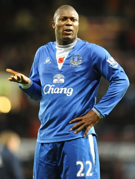 Framed Print : Ayegbeni Yakubu in Action: Everton vs. West Ham United, Premier League Showdown Framed Print : Ayegbeni Yakubu in Action: Everton vs. West Ham United, Premier League Showdown