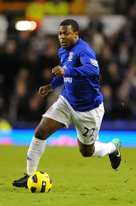 Framed Print : Ayegbeni Yakubu's Dramatic Winner: Everton Overcomes Tottenham Hotspur in Premier League Showdown (05 January 2011) Framed Print : Ayegbeni Yakubu's Dramatic Winner: Everton Overcomes Tottenham Hotspur in Premier League Showdown (05 January 2011)