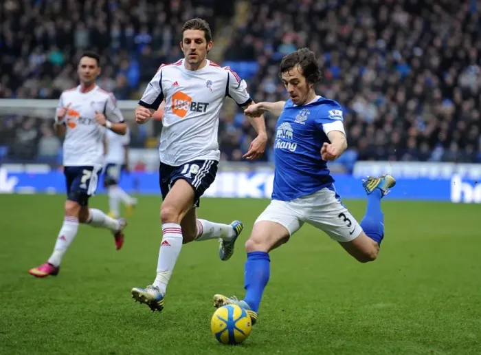 Framed Print : Baines vs. Ricketts: Everton's FA Cup Triumph at Reebok Stadium Framed Print : Baines vs. Ricketts: Everton's FA Cup Triumph at Reebok Stadium
