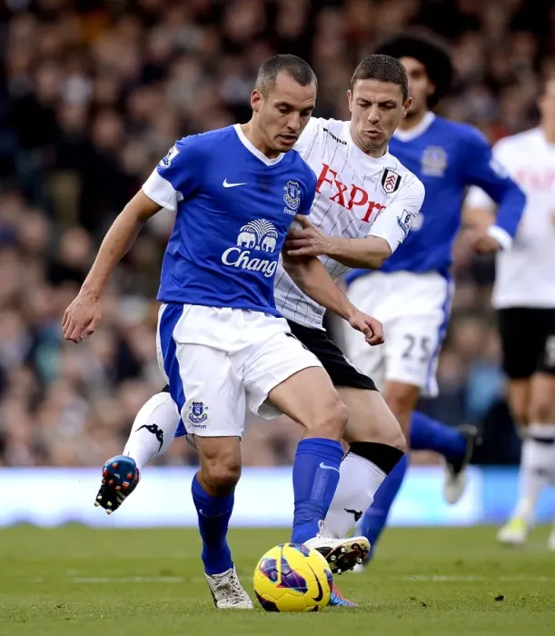Framed Print : Barclays Premier League - Fulham v Everton - Craven Cottage Framed Print : Barclays Premier League - Fulham v Everton - Craven Cottage