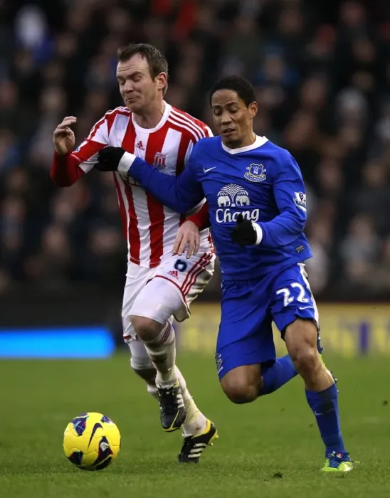 Framed Print : Barclays Premier League - Stoke City v Everton - Britannia Stadium Framed Print : Barclays Premier League - Stoke City v Everton - Britannia Stadium