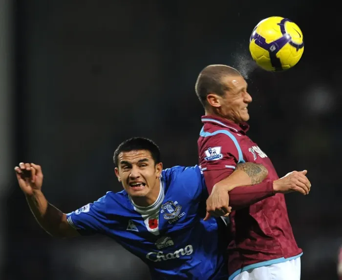 Framed Print : Battle for the Ball: Diamanti vs. Cahill - Premier League Clash between West Ham and Everton Framed Print : Battle for the Ball: Diamanti vs. Cahill - Premier League Clash between West Ham and Everton