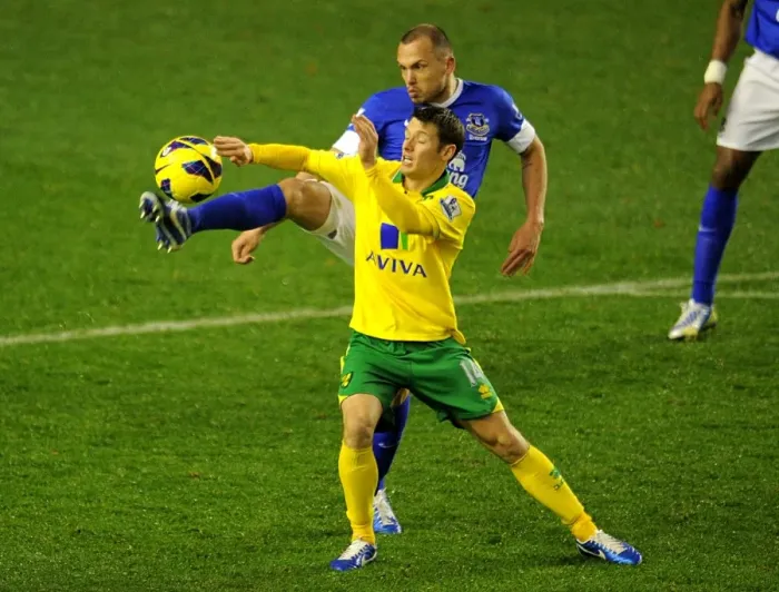 Framed Print : Battle for the Ball: Heitinga vs. Hoolahan - Everton vs. Norwich City, Premier League (1-1), Goodison Park (November 24, 2012) Framed Print : Battle for the Ball: Heitinga vs. Hoolahan - Everton vs. Norwich City, Premier League (1-1), Goodison Park (November 24, 2012)