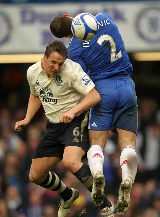 Framed Print : Battle for the Ball: Jagielka vs. Ivanovic - FA Cup Fourth Round Replay: Chelsea vs. Everton (February 19, 2011) Framed Print : Battle for the Ball: Jagielka vs. Ivanovic - FA Cup Fourth Round Replay: Chelsea vs. Everton (February 19, 2011)