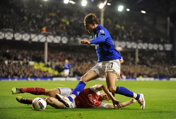 Framed Print : Battle for the Ball: Jelavic vs. Koscielny - Everton vs. Arsenal, Premier League Rivalry (21 March 2012) Framed Print : Battle for the Ball: Jelavic vs. Koscielny - Everton vs. Arsenal, Premier League Rivalry (21 March 2012)
