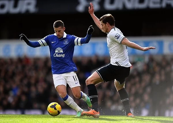 Battle for the Ball: Mirallas vs. Vertonghen - Tottenham vs. Everton, Premier League (09-02-2014)