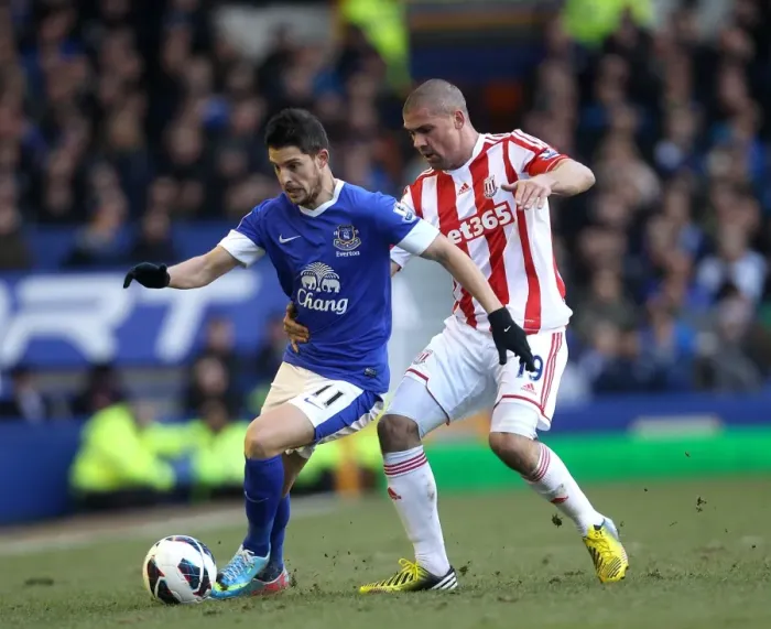 Framed Print : Battle for the Ball: Mirallas vs. Walters - Everton vs. Stoke City Rivalry (30-03-2013) Framed Print : Battle for the Ball: Mirallas vs. Walters - Everton vs. Stoke City Rivalry (30-03-2013)