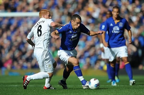 Battle for the Ball: Osman vs. Watson - Everton vs. Wigan Athletic (BPL 2011)