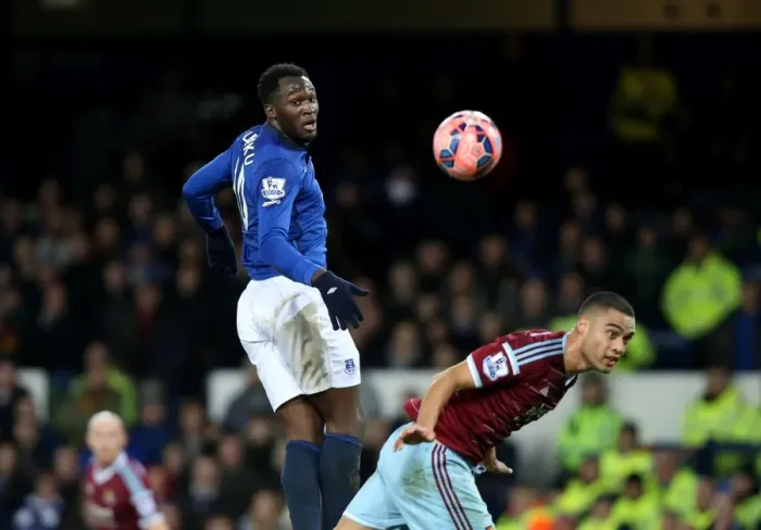 Framed Print : Battle for the FA Cup: Lukaku vs Reid - Everton vs West Ham United