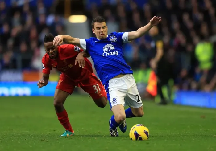 Framed Print : Battle at Goodison Park: Everton vs. Liverpool - Sterling vs. Coleman: A Riveting Rivalry (2012) Framed Print : Battle at Goodison Park: Everton vs. Liverpool - Sterling vs. Coleman: A Riveting Rivalry (2012)