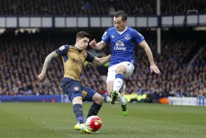 Framed Print : Bellerin vs Baines: A Football Battle for Ball Possession - Everton vs Arsenal, Premier League (Goodison Park) Framed Print : Bellerin vs Baines: A Football Battle for Ball Possession - Everton vs Arsenal, Premier League (Goodison Park)