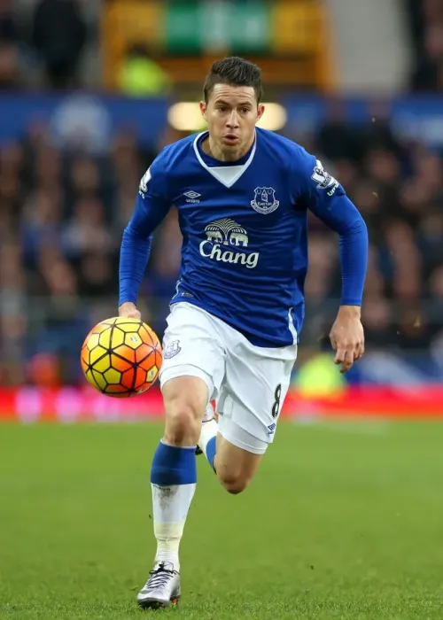 Framed Print : Bryan Oviedo in Action for Everton vs Swansea City at Goodison Park - Premier League Framed Print : Bryan Oviedo in Action for Everton vs Swansea City at Goodison Park - Premier League