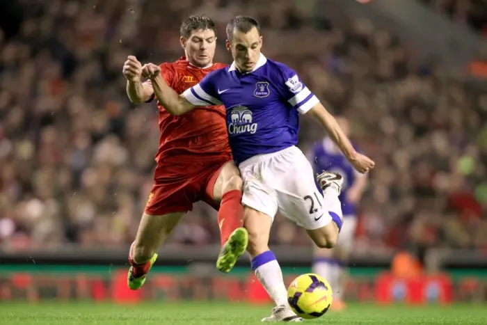 Framed Print : Clash of the Captains: Gerrard vs. Osman in Liverpool's Dominant 4-0 Win over Everton (Premier League, 28-01-2014) Framed Print : Clash of the Captains: Gerrard vs. Osman in Liverpool's Dominant 4-0 Win over Everton (Premier League, 28-01-2014)
