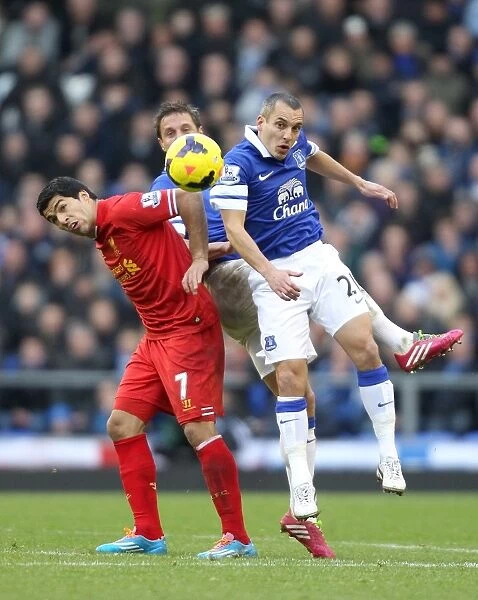 Clash at Goodison: Osman and Jagielka vs. Suarez - Everton vs. Liverpool (3-3)