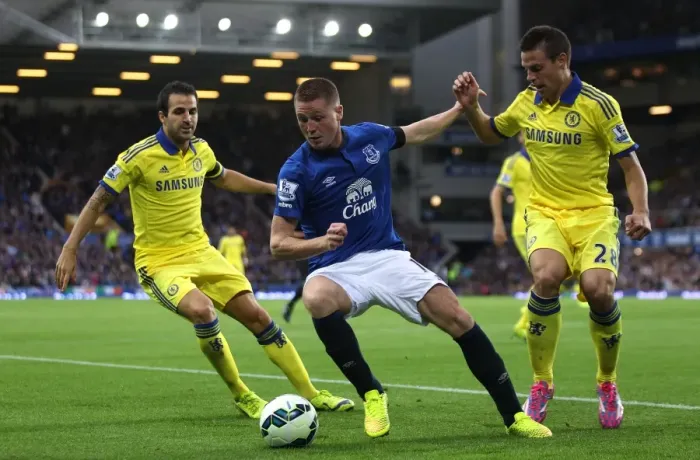 Framed Print : Clash at Goodison Park: Azpilicueta, Fabregas vs McCarthy - Everton vs Chelsea, Premier League Framed Print : Clash at Goodison Park: Azpilicueta, Fabregas vs McCarthy - Everton vs Chelsea, Premier League