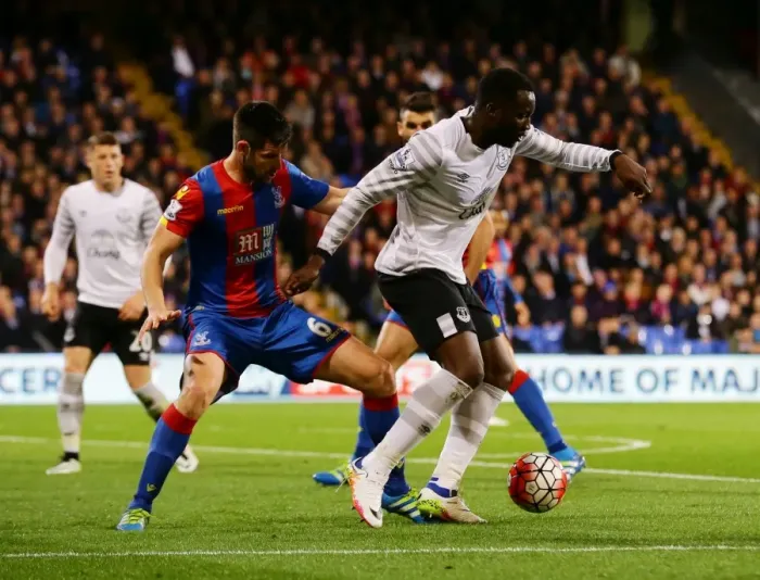 Framed Print : Clash at Selhurst Park: Dann vs. Lukaku in Premier League Showdown Framed Print : Clash at Selhurst Park: Dann vs. Lukaku in Premier League Showdown