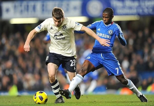 Clash at Stamford Bridge: Coleman vs. Ramires - Premier League Battle (Dec 2010)