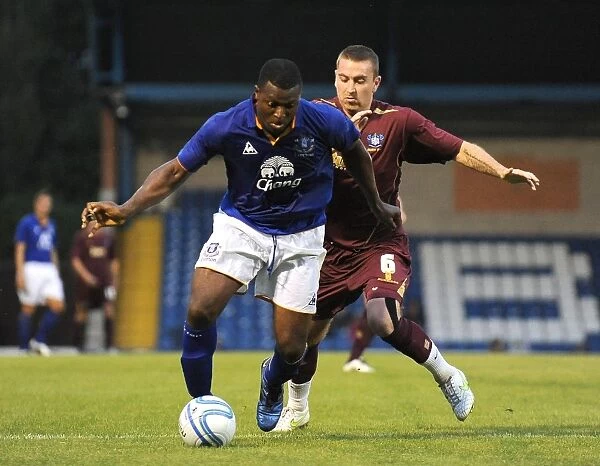 Clash of Titans: Ayegbeni Yakubu vs. Peter Sweeney - Everton vs. Bury (15 July 2011)