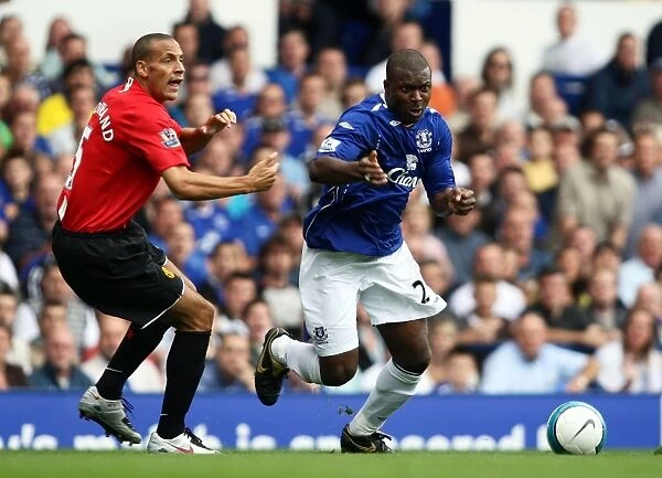 Clash of Titans: Yakubu vs Ferdinand at Goodison Park - Everton vs Manchester United, 2007