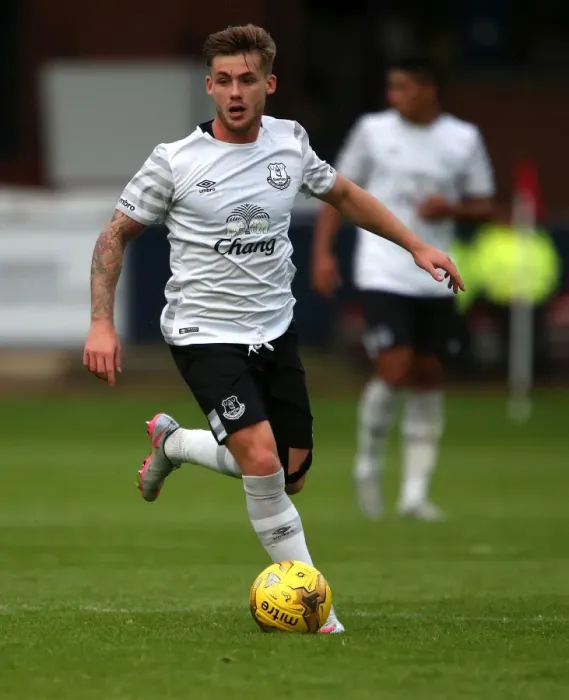 Framed Print : Conor McAleny in Action: Everton's Pre-Season Friendly at Dundee's Dens Park Framed Print : Conor McAleny in Action: Everton's Pre-Season Friendly at Dundee's Dens Park