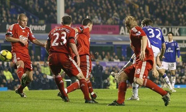 Dan Gosling Scores the Upset: Everton v Liverpool FA Cup Fourth Round