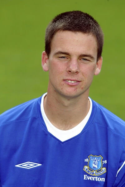 Daniel Fox of Everton Football Club: Team Picture and Portrait