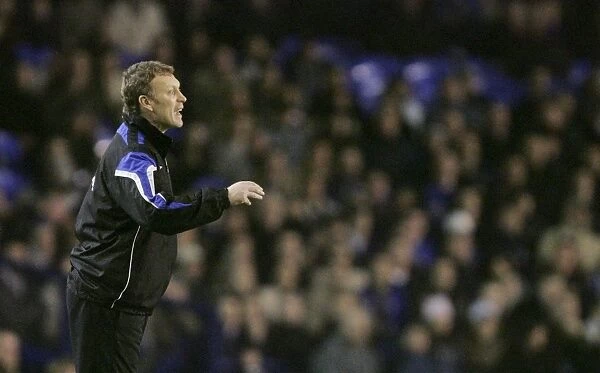 David Moyes gives out some instructions Mandatory Credit