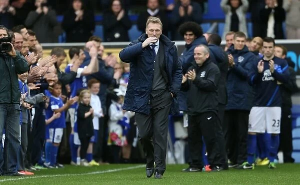 David Moyes Bids Emotional Farewell with a Kiss: Everton's Victory Over West Ham United (BPL, May 12, 2013)