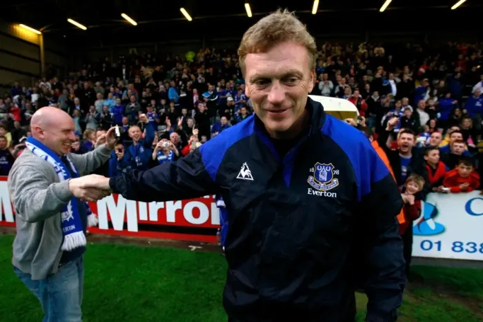 Framed Print : David Moyes at Dalymount Park: Everton's Manager Debuts against Bohemians (15 August 2011) Framed Print : David Moyes at Dalymount Park: Everton's Manager Debuts against Bohemians (15 August 2011)
