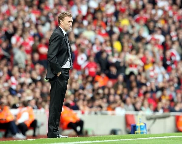 David Moyes and Everton Take on Arsenal in Barclays Premier League Showdown, October 2008