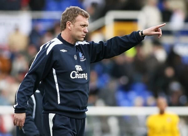 David Moyes and Everton Take on Birmingham City in Premier League Clash, 2008