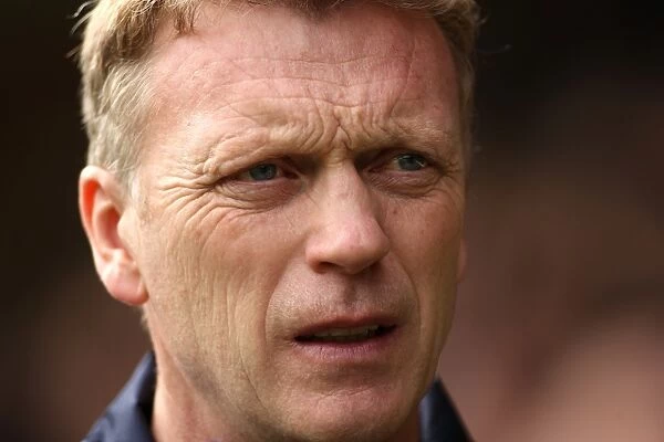 David Moyes and Everton Face Norwich City in Barclays Premier League (07 April 2012)