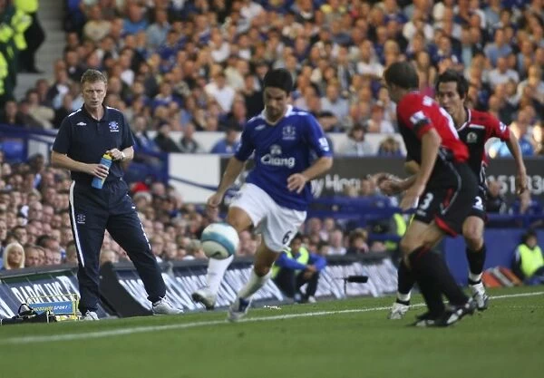 David Moyes in Focus: Everton vs Blackburn Rovers, FA Premier League, August 2007