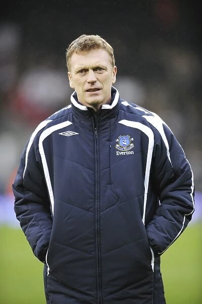 David Moyes at the Helm: Everton vs. Fulham in Barclays Premier League Action