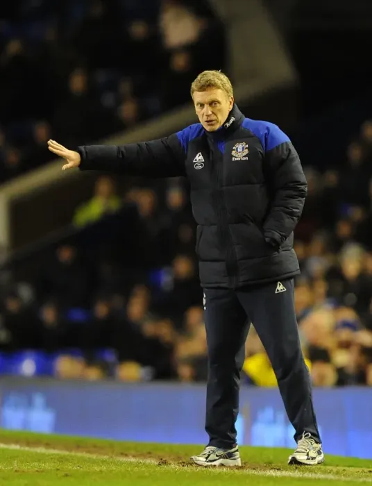 Framed Print : David Moyes Leads Everton Against Fulham in FA Cup Fourth Round at Goodison Park Framed Print : David Moyes Leads Everton Against Fulham in FA Cup Fourth Round at Goodison Park