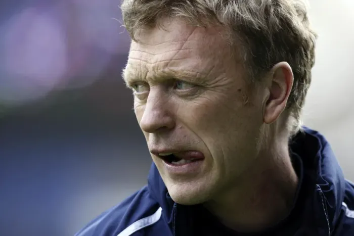 Framed Print : David Moyes Leads Everton to Victory: Everton vs Stoke City, Barclays Premier League, 14 / 3 / 09