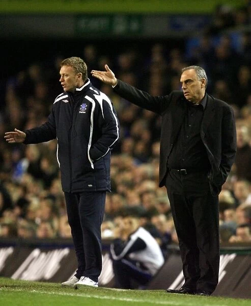 David Moyes vs Avram Grant: Everton vs Chelsea Carling Cup Semi-Final Showdown, 2008 - Goodison Park