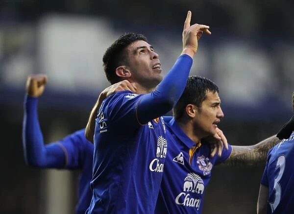Denis Stracqualursi's Double Strike: Everton's Premier League Victory over Chelsea (February 11, 2012)