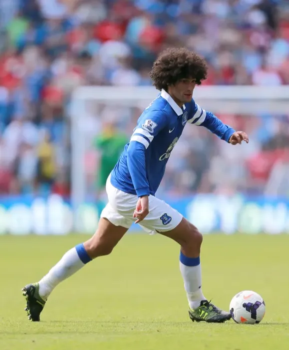 Framed Print : Determined Fellaini: 0-0 Stalemate at Cardiff City vs. Everton, Premier League (2013) Framed Print : Determined Fellaini: 0-0 Stalemate at Cardiff City vs. Everton, Premier League (2013)