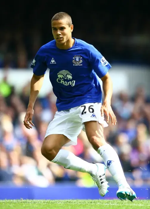 Framed Print : Determined Jack Rodwell: Everton's Standout Performance Against Manchester City (07 May 2011, Goodison Park) Framed Print : Determined Jack Rodwell: Everton's Standout Performance Against Manchester City (07 May 2011, Goodison Park)