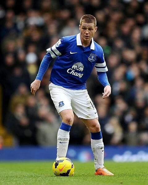 Determined James McCarthy: Everton's Unyielding Midfield Performance Against Tottenham Hotspur (09-02-2014)