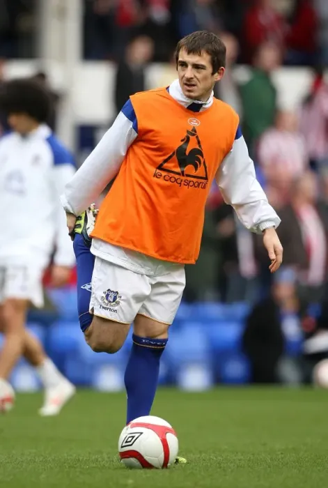 Framed Print : Determined Leighton Baines Guides Everton to FA Cup Sixth Round Triumph over Sunderland at Goodison Park Framed Print : Determined Leighton Baines Guides Everton to FA Cup Sixth Round Triumph over Sunderland at Goodison Park