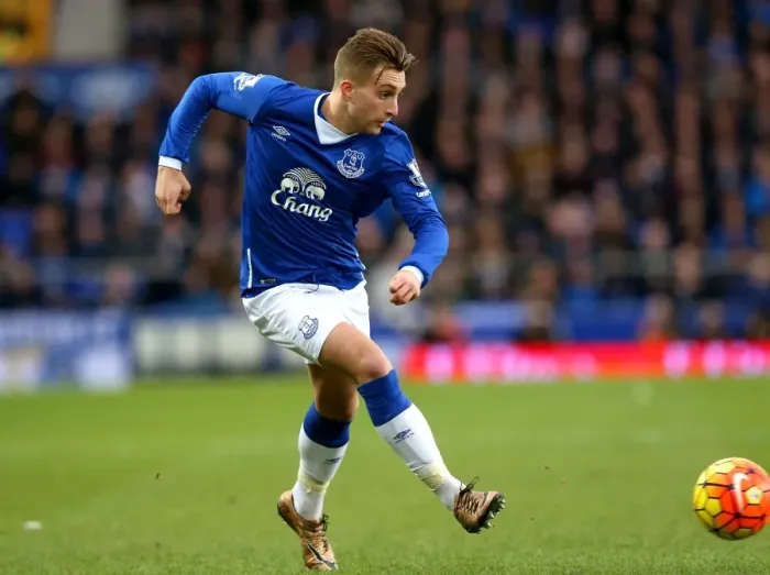 Framed Print : Deulofeu in Action: Everton vs Swansea City, Premier League at Goodison Park Framed Print : Deulofeu in Action: Everton vs Swansea City, Premier League at Goodison Park