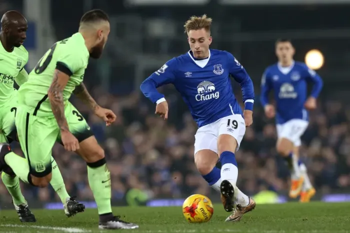 Framed Print : Deulofeu Faces Manchester City in Everton's Capital One Cup Semi-Final at Goodison Park